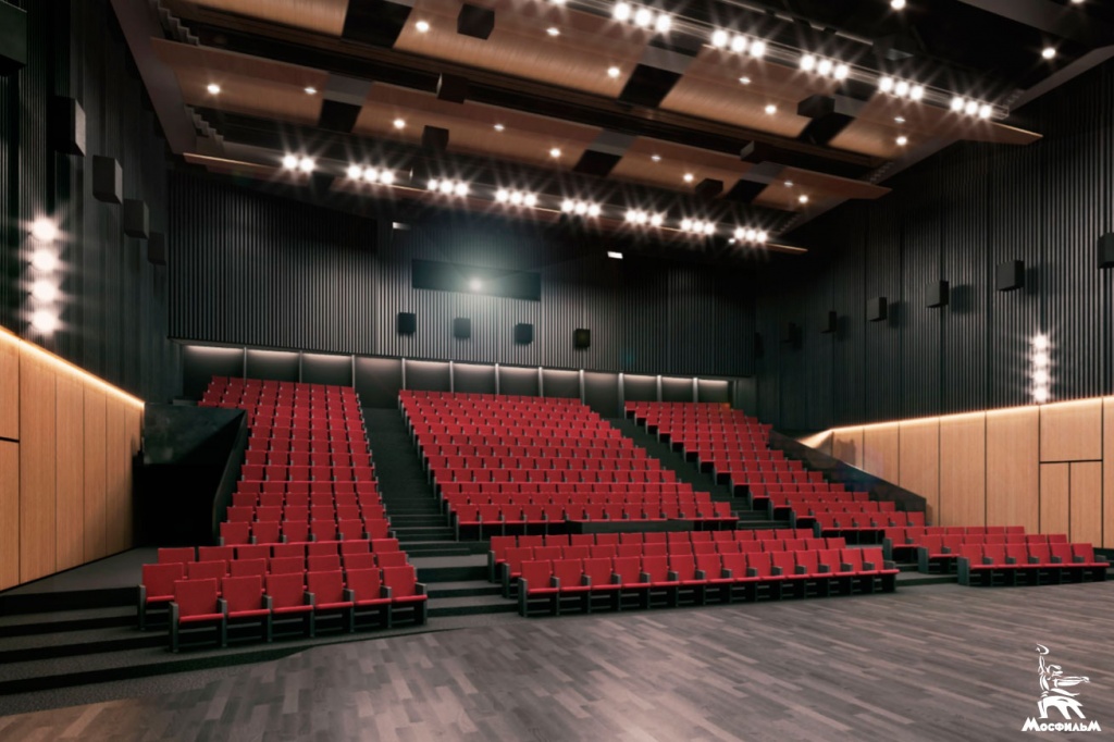 Дизайн сцены актового зала
